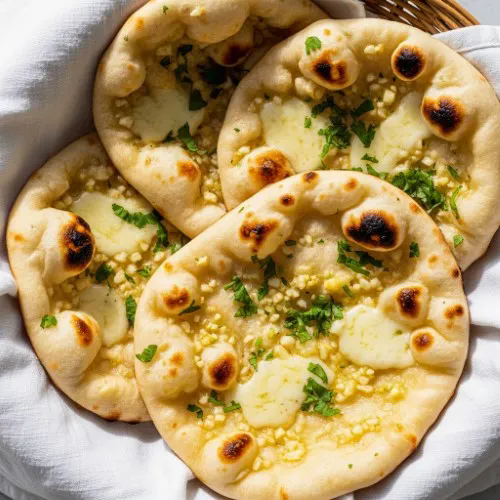 Garlic & Cheese Naan 
