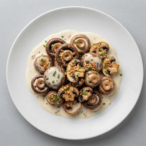 Garlic Mushroom In Cream 