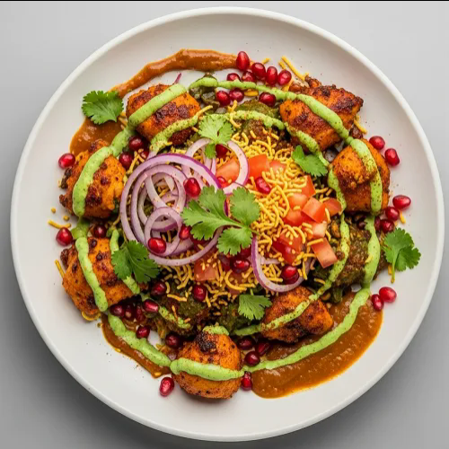 Tandoori Chicken Chaat Starter 