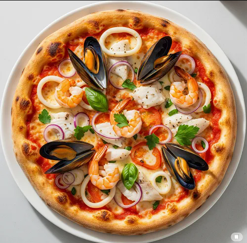 Sea Food Special Pizza 