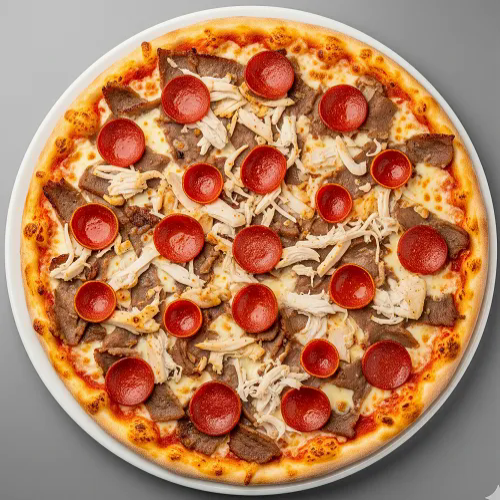 Donner Teller Pizza 
