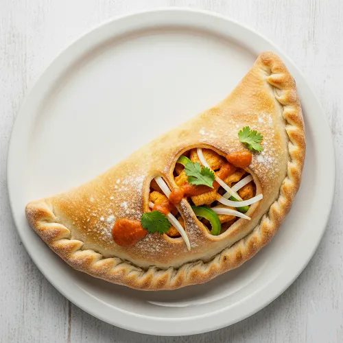 Vegetable Calzone Pizza 