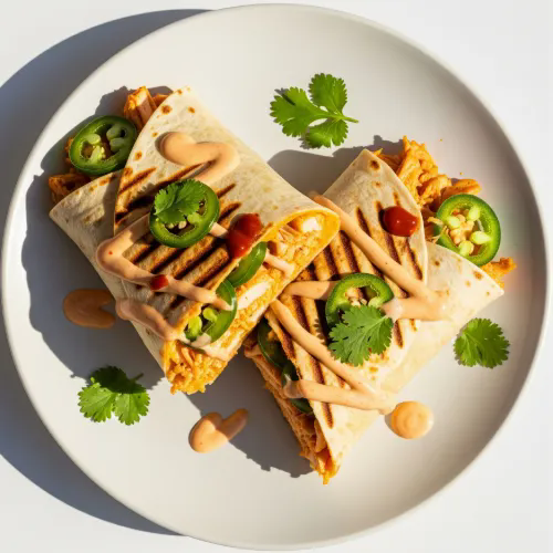 Salt & Pepper Chicken Wrap 