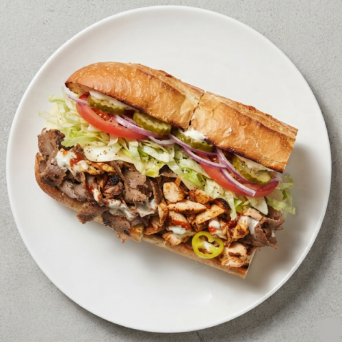 Mixed Kebab Hoagie 